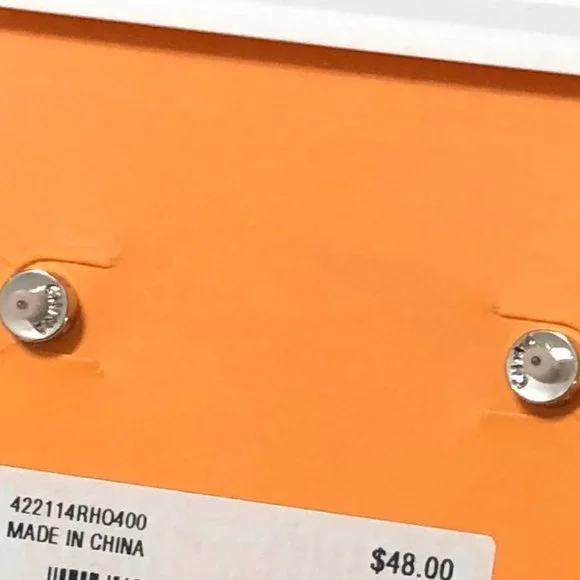 KURT GEIGER Eagle Crystal Drop Earrings - Picture 3 of 3